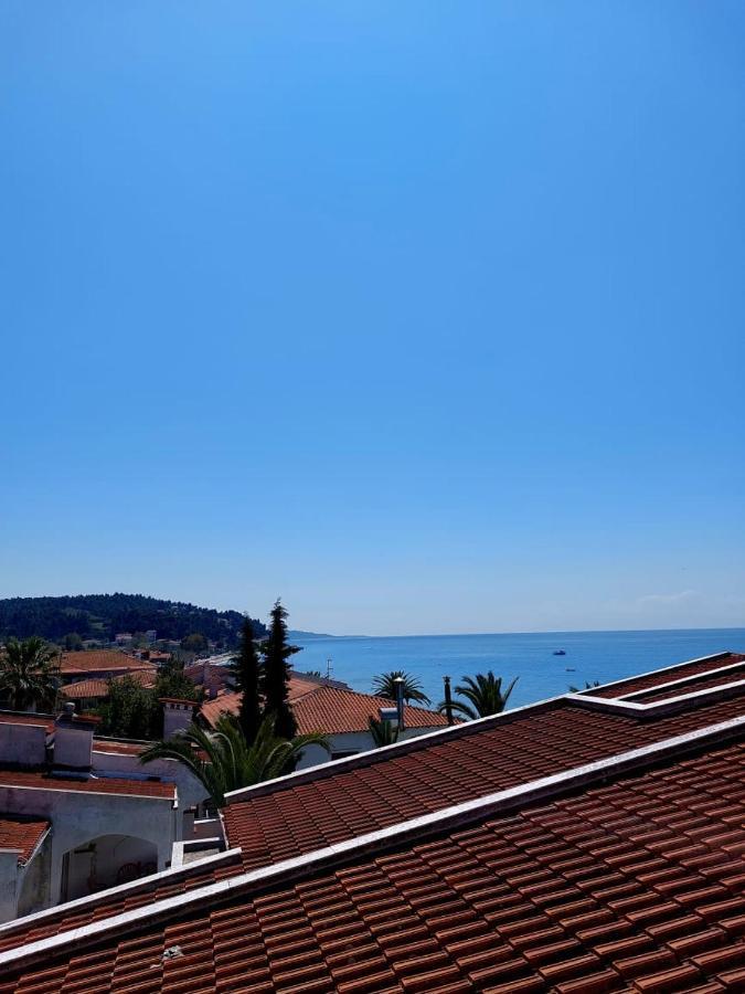 Apartment In Siviri Sea View Extérieur photo